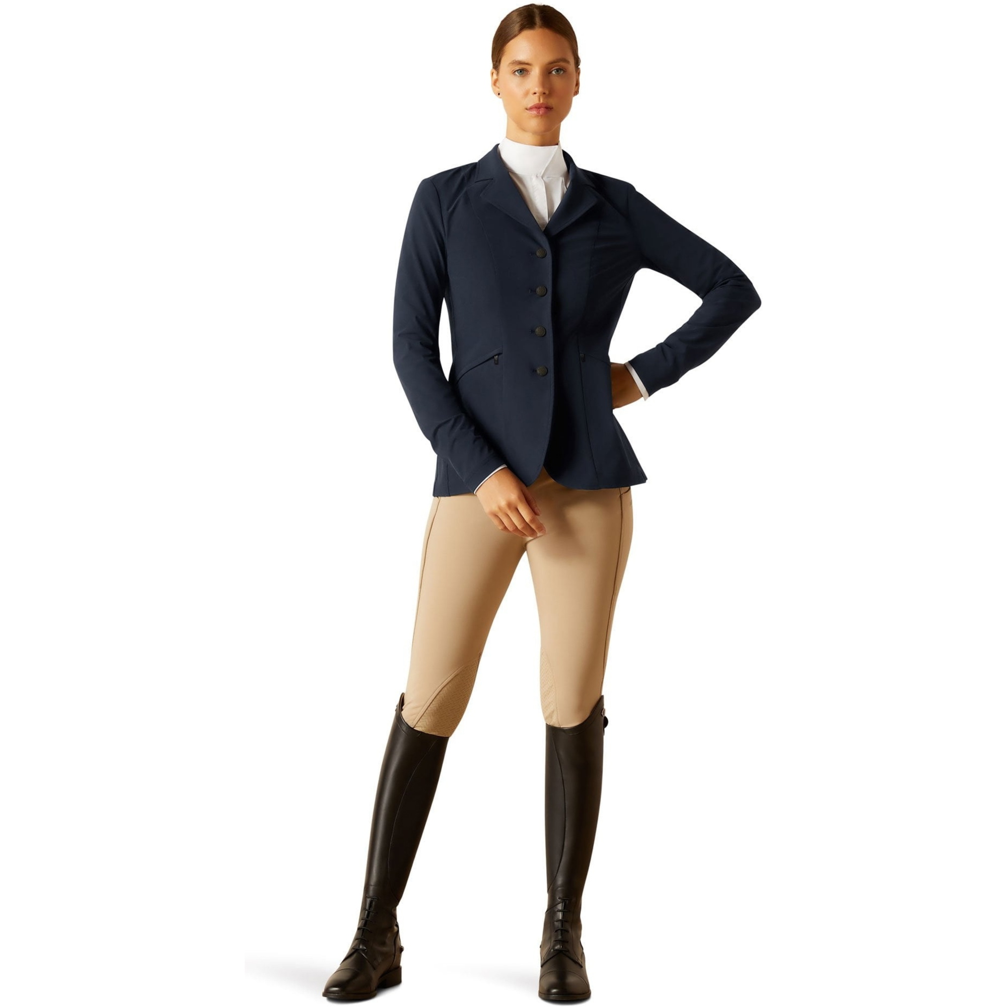 Ariat Womens Artico 2.0 Long Sleeve Show Coat 10048929 - Show Navy